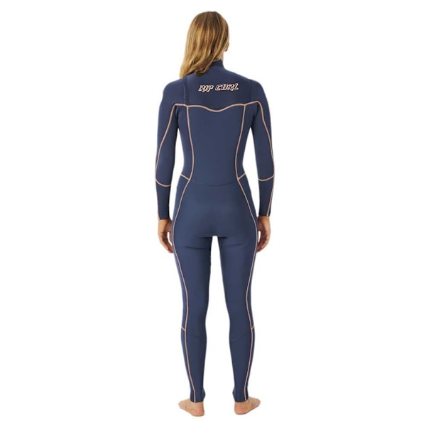 Rip Curl Langærmet Neoprendragt Med Brystlynlås Dpatrol 43 Perf Blå 6