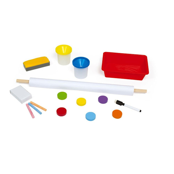 Janod Splash Adjustable Easel Flerfärgad 3-8 Years