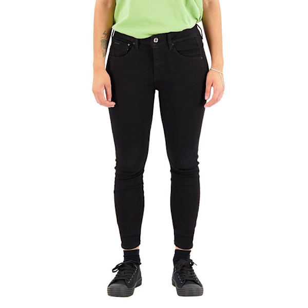 G-star Arc 3d Mid Waist Skinny Jeans Svart 25 / 30 Kvinna