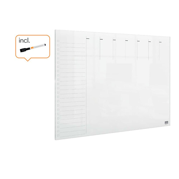 Nobo Mini Akryl Whiteboard Planlægger A3