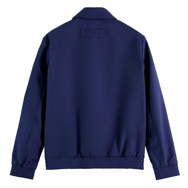Scotch & Soda Jakke Bonded With Coloured Backer Blå XL Mand