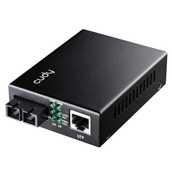 Cudy Rj Mc100sa-20 45 Til Sc Konverter Sort