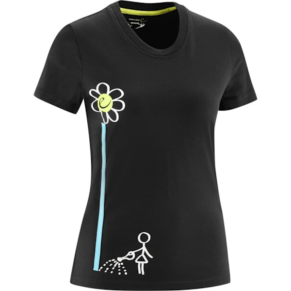 Edelrid Kortærmet T-shirt Rope Ii Sort M Kvinde