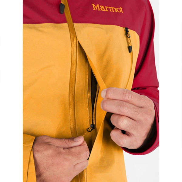 Marmot Jacka Alpinist Goretex Gul,Röd XL Man