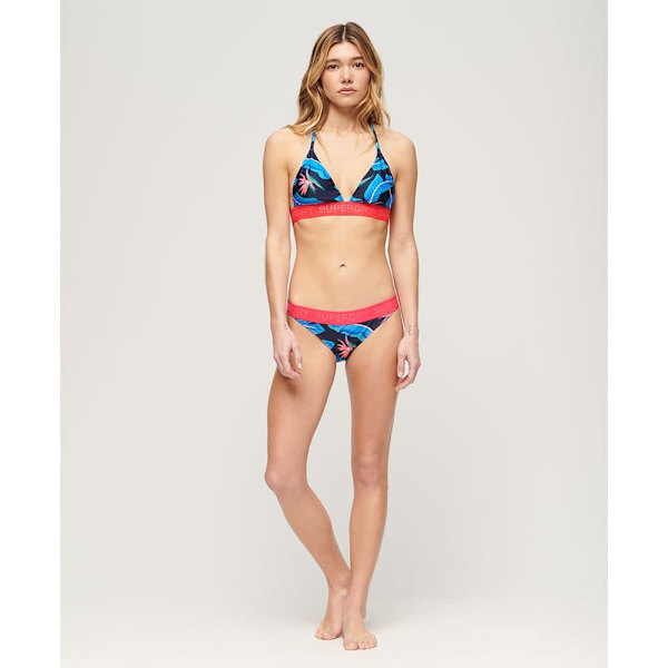 Superdry Bikini Underdel Logo Classic Flerfärgad M Kvinna