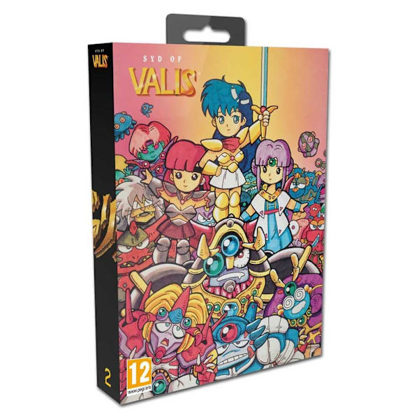 Strictly Limited Games Retro Konsol Spil Syd Of Valis Collector´s Edition