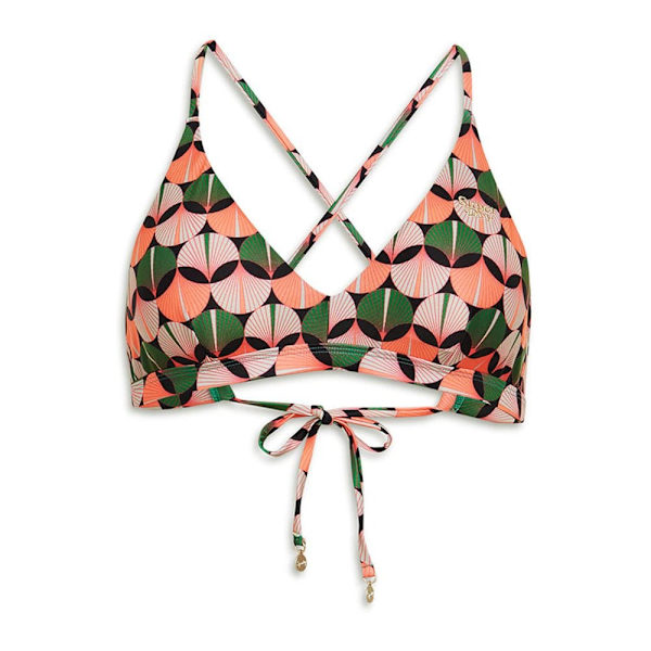 Superdry Cross Backtriangle Bikinitopp Flerfärgad M Kvinna