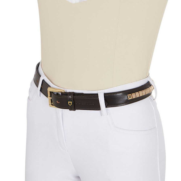 Equestro Clincher Silver Bälte  80 cm