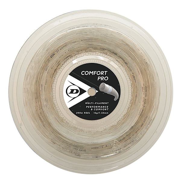 Dunlop Tennisrullsnöre Comfort Pro 200 M Beige 1.34 mm