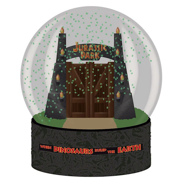 Bandai Gates Snow Globe Jurassic Park Flerfärgad