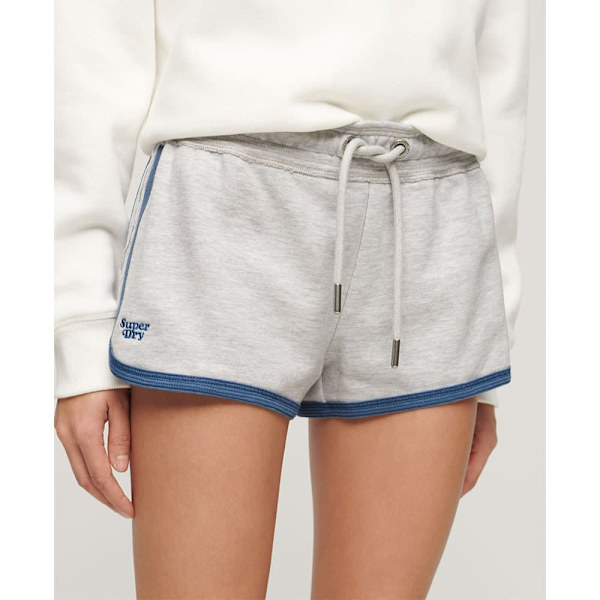 Superdry Essential Logo Racer Ub Shortsit Harmaa L Nainen