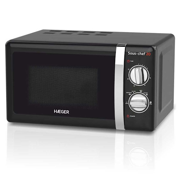 Haeger Mikroaaltouuni Sous Chef 20 Hopeinen One Size / EU Plug