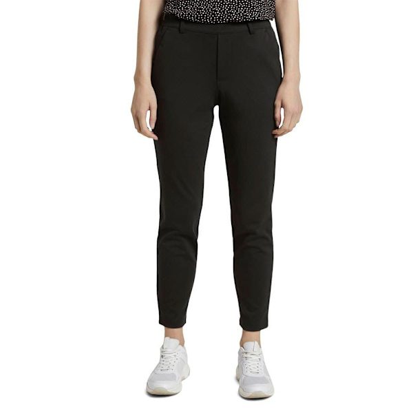 Tom Tailor Med Elastiska Midjebyxor Relaxed-fit Svart XS Kvinna