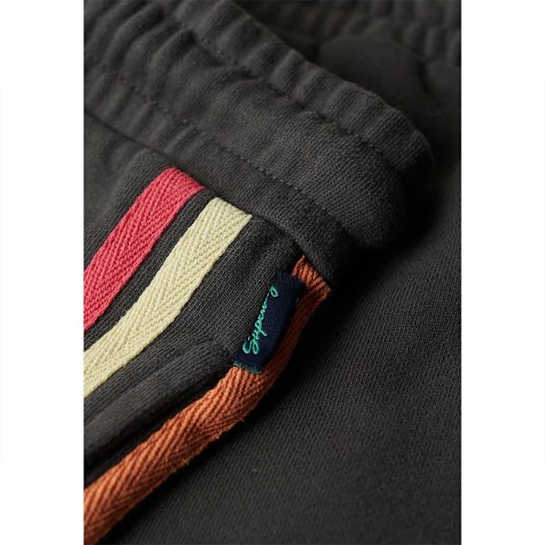 Superdry Rainbow Side Logo Shorts Svart XS Kvinna