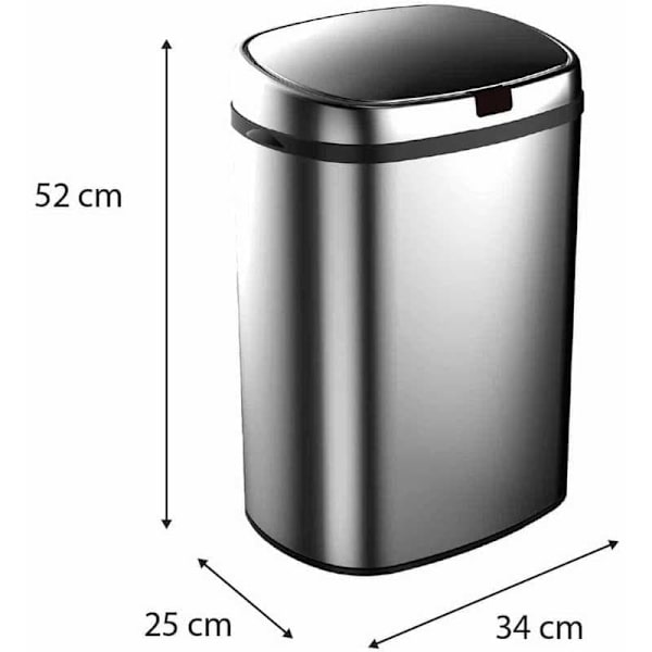 Catterhouse Soptunna Futuro 30l Sensor