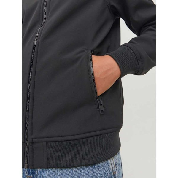 Jack & Jones Lättviktsjacka Basic Softshell Svart 12 Years Pojke