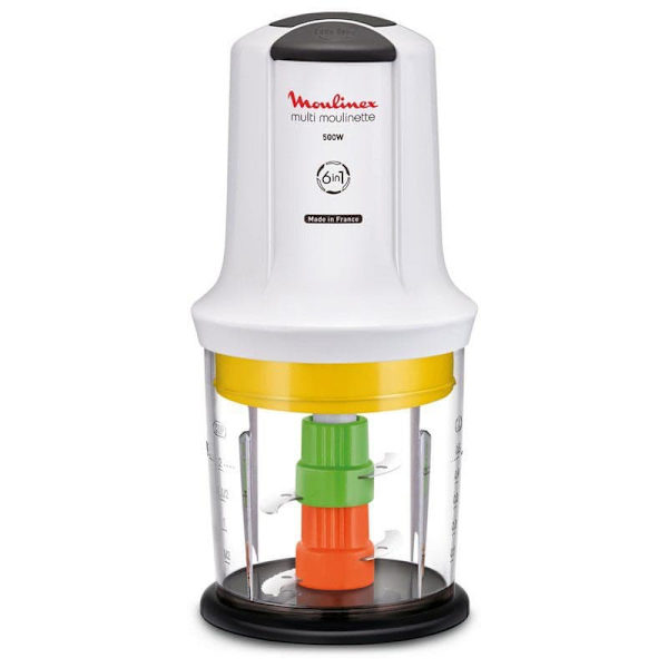 Moulinex Sisään At723110 6 1 500w Jauhatuskone Valkoinen One Size / EU Plug