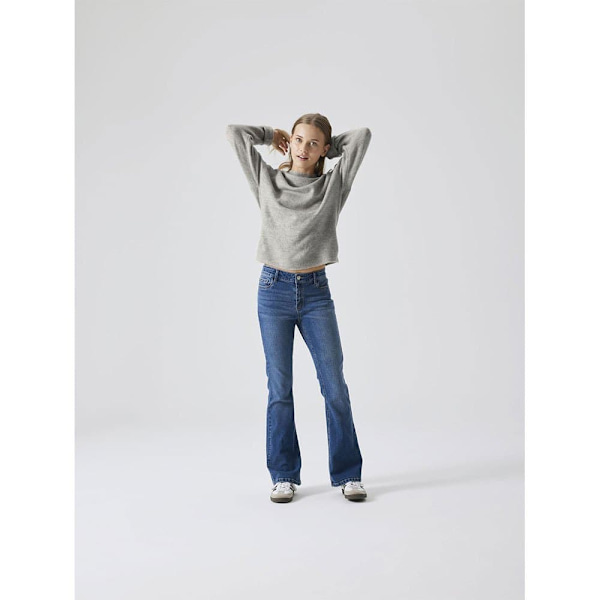 Name It Vanliga Midjejeans Tarianne Bootcut Lmtd Blå 11 Years Flicka