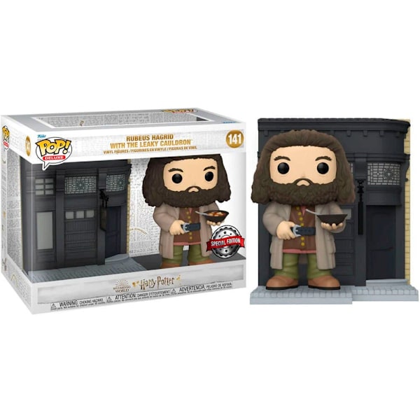 Funko Pop Harry Potter Diagon Alley Rubeus Hagrid The Leaky Cauldron Exclusive Flerfarvet