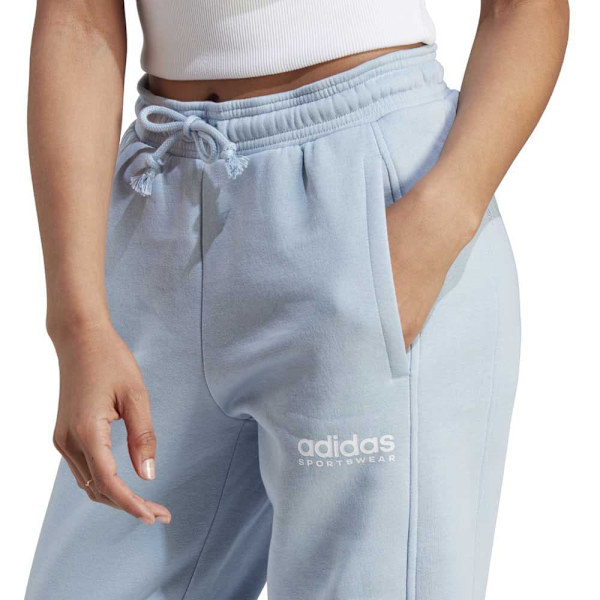 Adidas Byxor All Szn Fleece Graphic Joggers Blå M Kvinna