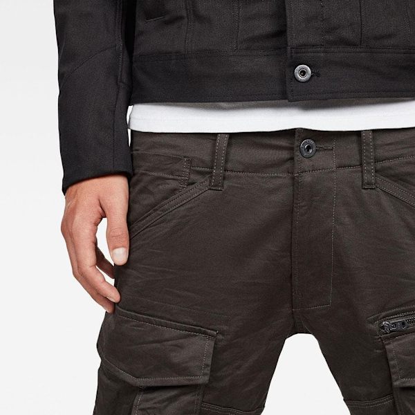 G-star Byxor Rovic Zip 3d Straight Tapered Svart 34 / 32 Man