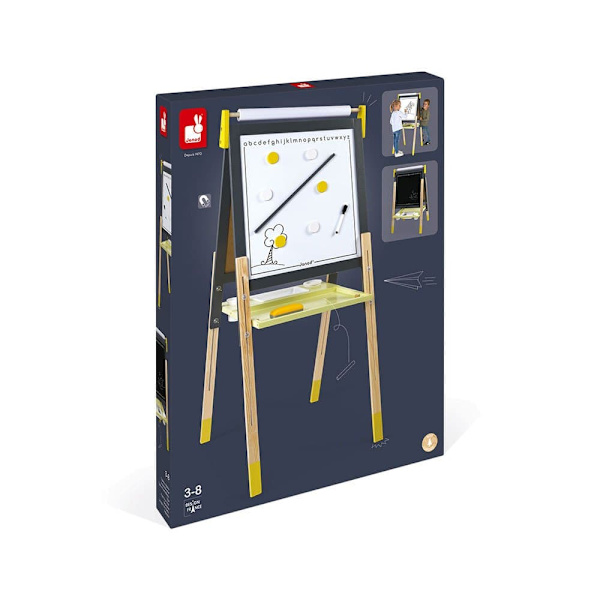 Janod Adjustable Easel Flerfarvet 3-8 Years