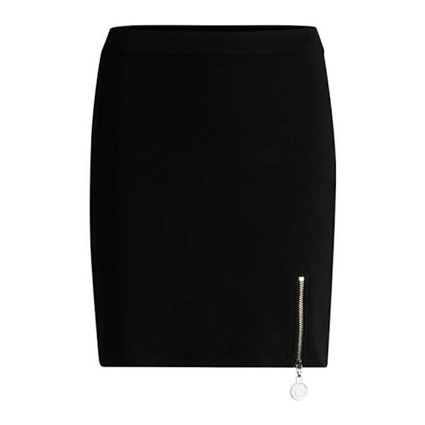Hugo Naomy 10258223 Blue Kort Nederdel Sort L Kvinde