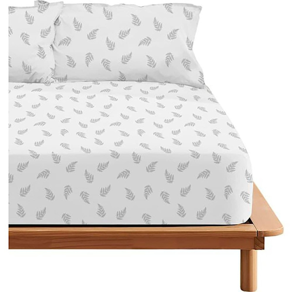 Muare Bomuld Bajera Springfield 160x200 Cm Hvid