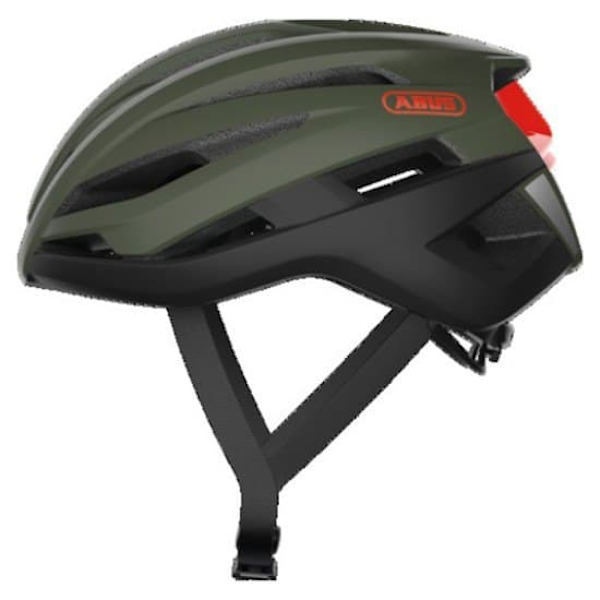 Abus Hjelm Stormchaser Rød,Sort S