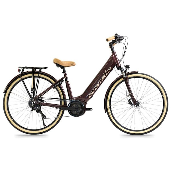Granville E-integrated 30 Wave Bosch Active Line Elcykel Röd M / 400Wh