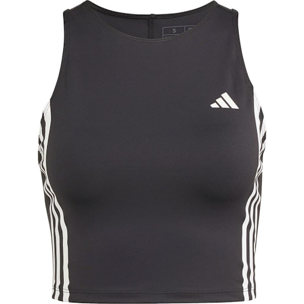 Adidas Stripes ærmeløs T-shirt Own The Run Excite 3 Sort L Kvinde