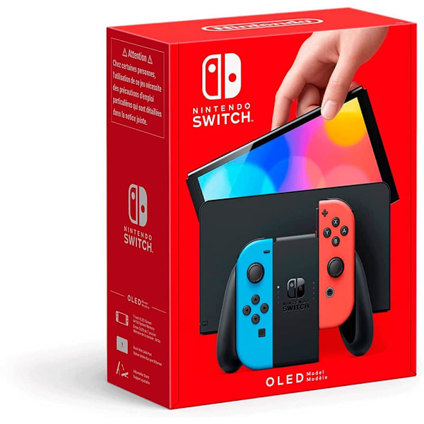 Nintendo Switch Oled Svart PAL / EU Plug