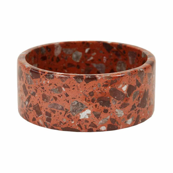 Kentucky Føder Terrazzo Stone 800ml  17 x 7 cm