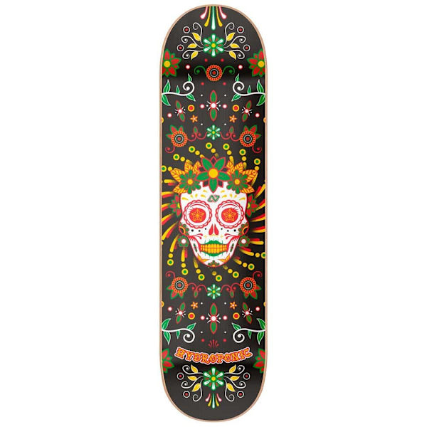 Hydroponic Skateboarddäck Mexican Skull 8.0´´ Flerfärgad