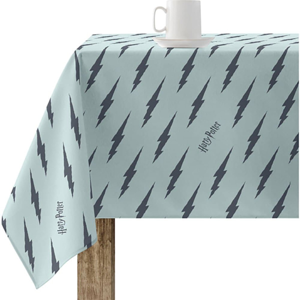 Play Fabrics Harry Potter Thunder Resin-bordduk Laminerad Beröringsresistent Och Fläckavvisande 140x140 Cm Blå
