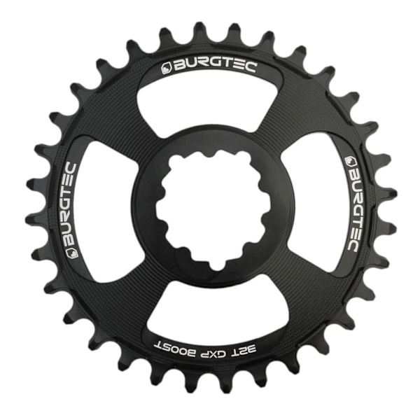 Burgtec Kæderring Gxp Boost Direct Mount Thick Thin 3 Mm Offset Sort 32t