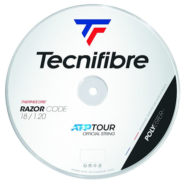 Tecnifibre Tenniskelan Kieli Razor Code 200 M Musta 1.30 mm