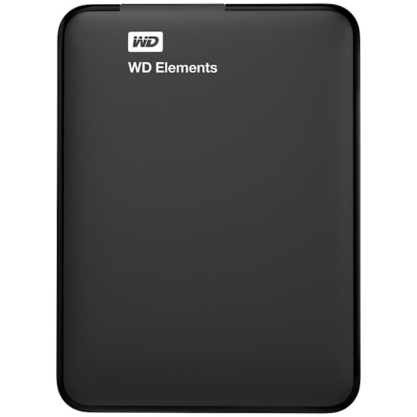 Western Digital Extern Hårddisk Hårddisk Elements Se Usb 3.0 2tb Svart