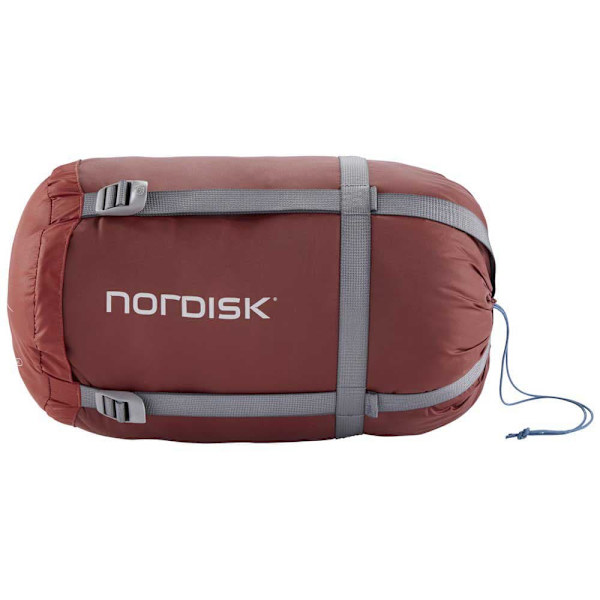 Nordisk Sovepose Puk +4ºc Rød Regular / Left Zipper