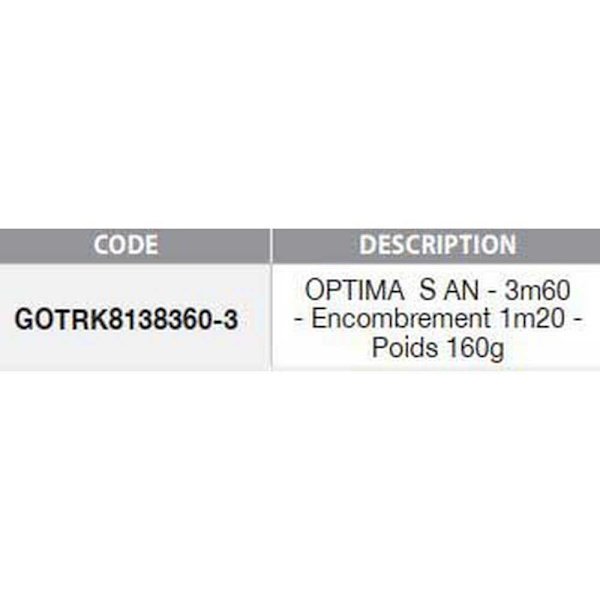 Garbolino Match Stång Optima S An Svart 3.60 m / 20 g