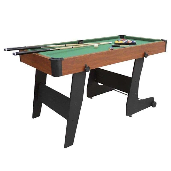 Devessport Hopfällbart Biljardbord Brun