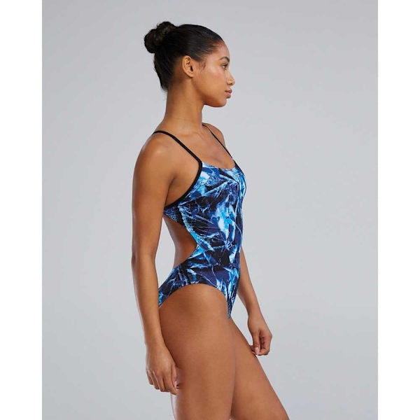 Tyr Cutoutfit - Durafast Elite - Reflecta Badetøj Blå 28 Kvinde