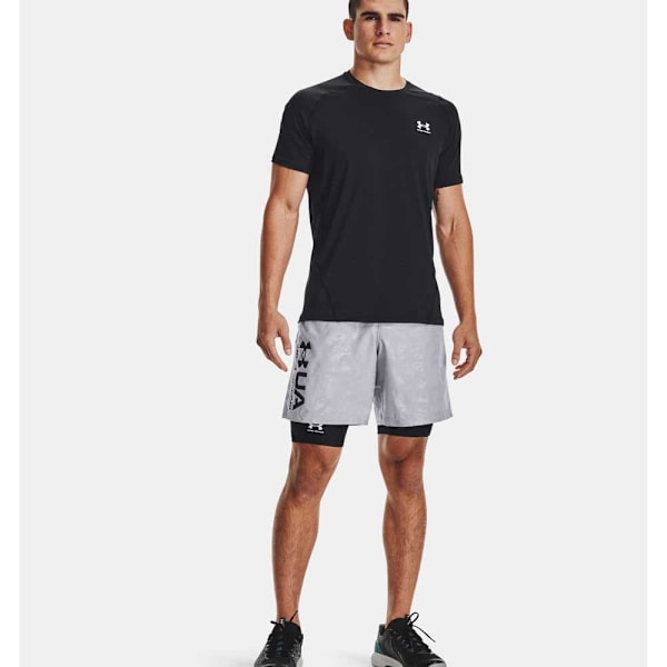Under Armour Kompression Lange Shorts Heatgear Sort XL / Regular Mand