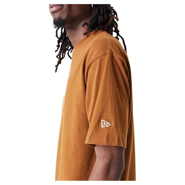 New Era League Essentials Lc Os Los Angeles Dodgers T-shirt Med Korta ärmar Orange XL Man