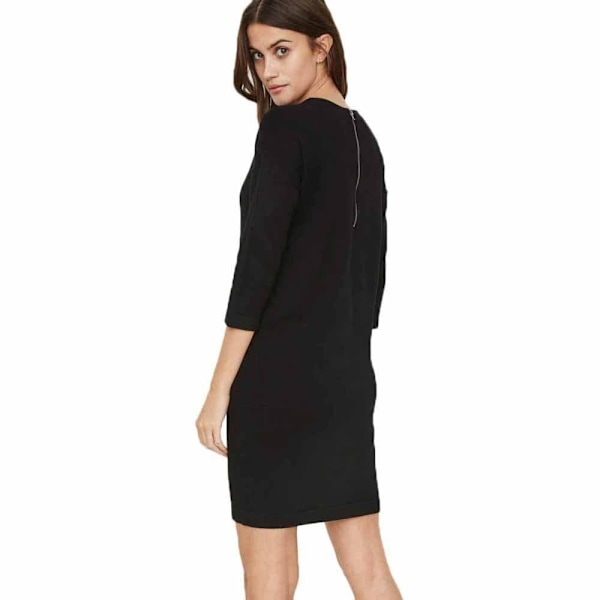 Vero Moda Kort Kjole Glory Vipe Aura 3/4 Sort XS Kvinde