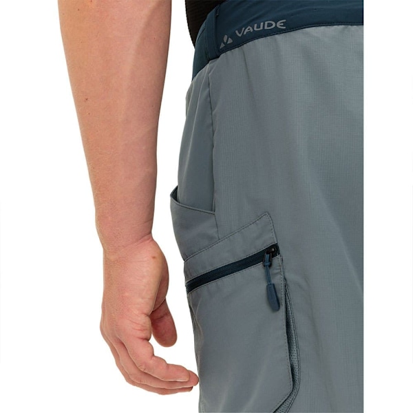 Vaude Qimsa Shorty Shorts Med Chamois Grå XL Mand