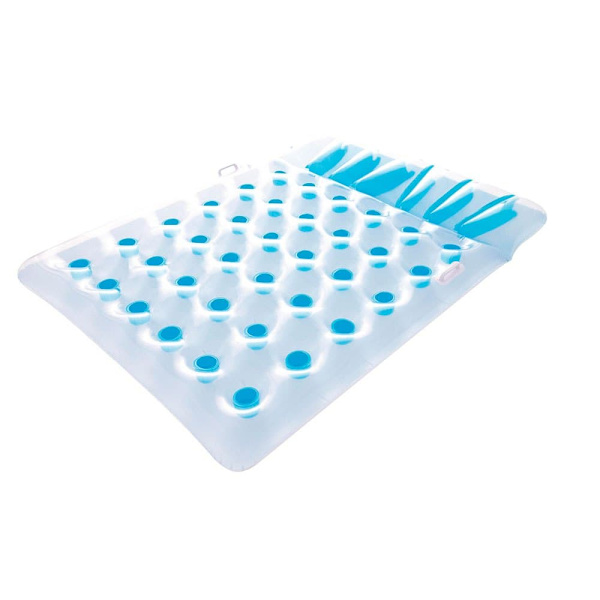 Bestway Pool Luftmadrasser Durchsichtig 193 x 142 cm