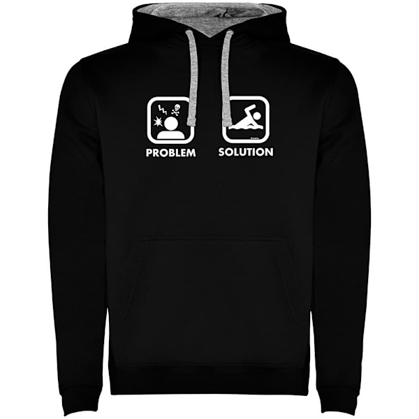 Kruskis Hættetrøje Problem Solution Swim Two-colour Sort XL Mand