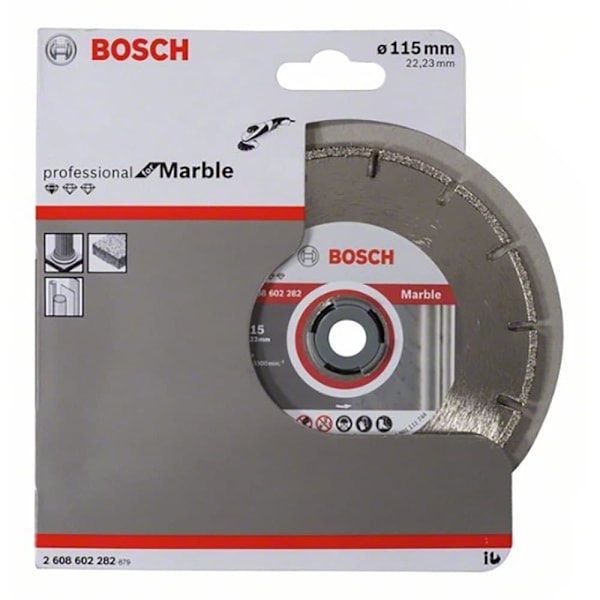 Bosch Professional Diamantskive Marmor Standard 115x2.2x3 Mm Søvfarvet