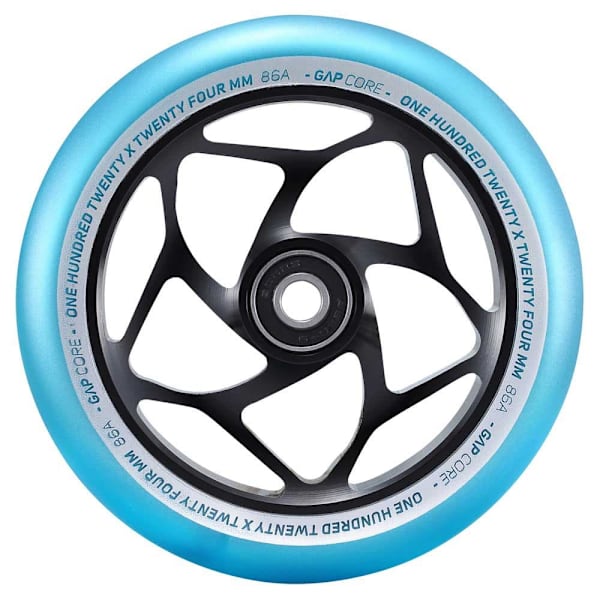 Blunt Skootterin Pyörä Gap Core Hopeinen 120mm